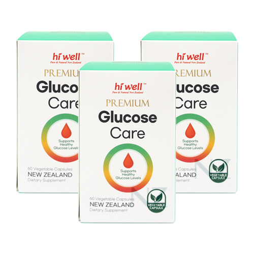 하이웰 글루코스케어 60베지캡슐 3개 바나나잎 돼지감자 여주 함유