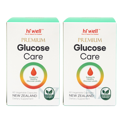 하이웰 글루코스케어 60베지캡슐 2개 바나나잎 돼지감자 여주 함유