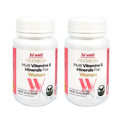 하이웰 여성용 멀티비타민 미네랄 포 우먼 60캡슐 2개
