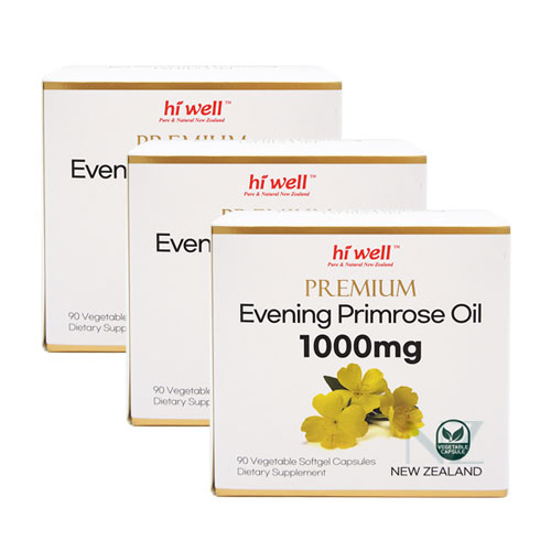 하이웰 달맞이꽃 오일 1000mg 90배지소프트젤 3개