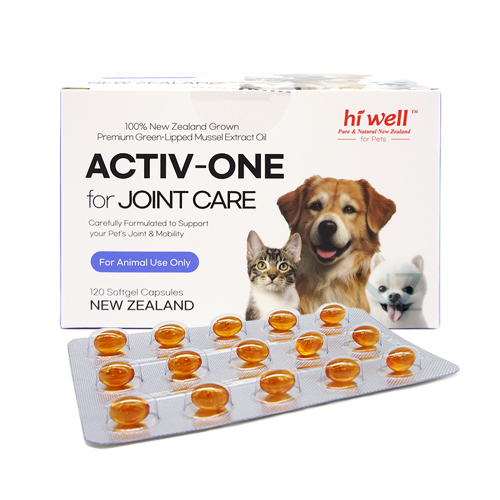하이웰 펫 액티브 원 for 조인트 케어 120소프트젤 캡슐 1개